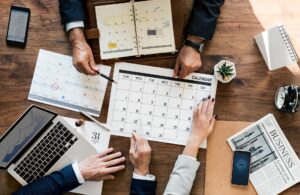 business people calendar cellphone 1187439