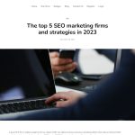 top 5 seo marketing firms 2023