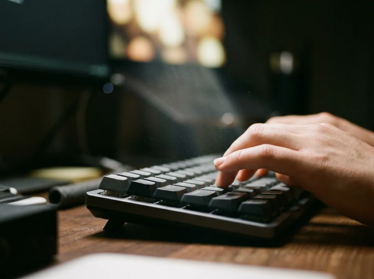 Developer coding a custom WordPress website for a San Diego web development client